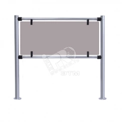 Стекло тонированное для секции ограждения BH02 длиной более 1000 мм Стекло тонированное для секции ограждения BH02 длиной более 1000 мм