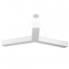 Светильник светодиодный Geometria Igrek SPO-144-W-40K-066 66Вт 4000К 4000Лм IP40 1200*1200*80 белый подвесной