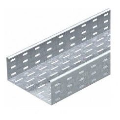 Кабельный листовой лоток перфорированный 85x200x3000. Тип: MKS 820 FT горячий цинк