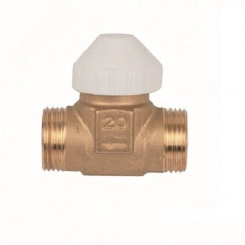 Клапан зональный термостатический, 2 x 1 - M30x1,5 - Kv 4,5 Клапан зональный термостатический, 2 x 1 - M30x1,5 - Kv 4,5