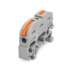 Клемма проходная СМК 222-2411 на DIN-рейку Клемма проходная СМК 222-2411 на DIN-рейку