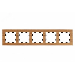 ATLASDESIGN NATURE рамка пятипостовая, ДЕРЕВО БАМБУК ATLASDESIGN NATURE рамка пятипостовая, ДЕРЕВО БАМБУК