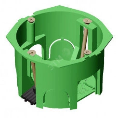 Коробка установочная 68х45мм для полых стен пл.лапки Коробка установочная 68х45мм для полых стен пл.лапки