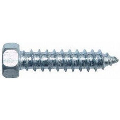 Шуруп DIN7976 6,3х70 шестигранная головка, остроконечный (250шт)