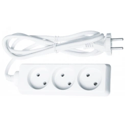 Удлинитель Navigator 61 310 NPE-S-03-500-X-2x1 без заземления 3 гн. 5м 16А ПВС 2х1.00