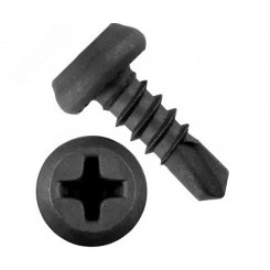 Саморез 3,5х9,5 для листового металла сверло фосфатированный