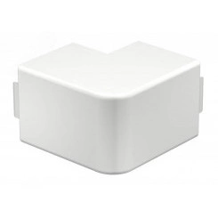 Крышка внешнего угла кабельного канала WDK 60x60 мм (ПВХ,белый) Крышка внешнего угла кабельного канала WDK 60x60 мм (ПВХ,белый)