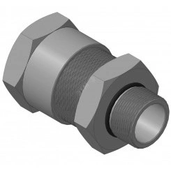 Ввод кабельный с резьбой М32х1,5 мм для открытой прокладки кабеля Ввод кабельный с резьбой М32х1,5 мм для открытой прокладки кабеля