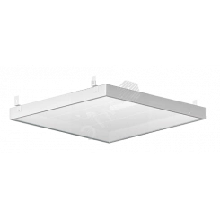 Светильник светодиодный ДВО-54вт IP20 6000Лм 4000K BASIC Грильято призма ВАРТОН Светильник светодиодный ДВО-54вт IP20 6000Лм 4000K BASIC Грильято призма ВАРТОН