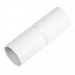 Патрубок-муфта белая д16 (100шт/1200шт уп/кор) Патрубок-муфта белая д16 (100шт/1200шт уп/кор)