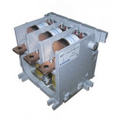 Контактор вакуумный КВТ-1,14-2,5/160-3 У3, трёхполюсный, 220В, 2з+1р, нереверсивный, без реле, IP00. (ЭТ)