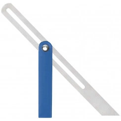 Угломер-шаблон (малка), пластиковая ручка 300 мм Угломер-шаблон (малка), пластиковая ручка 300 мм