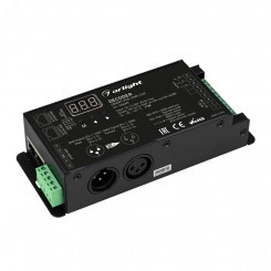 Декодер SMART-K35-DMX-SUF (12-36V, 3x10A, XLR3) (ARL, Металл) Декодер SMART-K35-DMX-SUF (12-36V, 3x10A, XLR3) (ARL, Металл)
