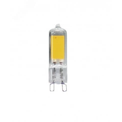 Лампа светодиодная LED 3w G9 240Лм теплый COB-диод 220В Jazzway