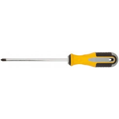 Отвертка ''Старт'', CrV сталь, прорезиненная ручка 6х150 мм РН2 Отвертка ''Старт'', CrV сталь, прорезиненная ручка 6х150 мм РН2