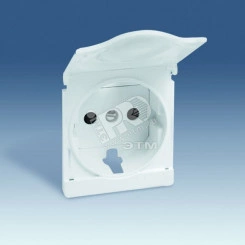 Накладка со шторками и крышкой на 75432-, 75464-69, S82C, белый