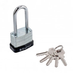 Замок навесной БУЛАТ ВС 0130-01 стальной 5кл. d=5мм Замок навесной БУЛАТ ВС 0130-01 стальной 5кл. d=5мм