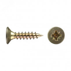 Шуруп универсальный 4,5х40 желтый цинк 200 шт Шуруп универсальный 4,5х40 желтый цинк 200 шт