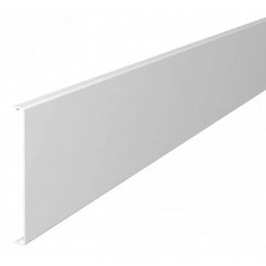 Крышка кабельного канала WDK 150x2000 мм (ПВХ,белый) Крышка кабельного канала WDK 150x2000 мм (ПВХ,белый)