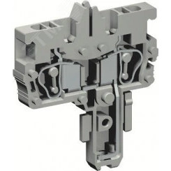 Разъем типа гнездо пружинный зажим на 2 контакта для клемм типа HVPC серый 2.5 кв.мм Разъем типа гнездо пружинный зажим на 2 контакта для клемм типа HVPC серый 2.5 кв.мм