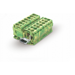 Клемма TC 1-1 земля сечение 35 мм. кв., желто-зеленая