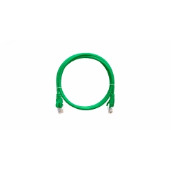 Патч-корд U/UTP 4 пары Cat 5e 2хRJ45/8P8C T568B 7х0205мм PVC зеленый 015м