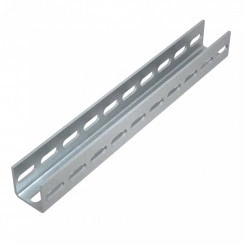 Швеллер 50х50х2,5 L200 мм тройная перфорация HD