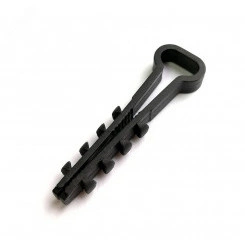 Дюбель-хомут 5-10мм для пл. кабеля, черный (50шт). Дюбель-хомут 5-10мм для пл. кабеля, черный (50шт).