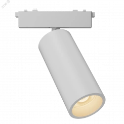Светильник светодиодный трековый Accent d55 для магнитной системы Galakti 122x26x175 мм 18 Вт 3000 K CRI>90 белый Светильник светодиодный трековый Accent d55 для магнитной системы Galakti 122x26x175 мм 18 Вт 3000 K CRI>90 белый