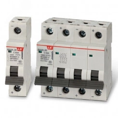 Автоматический выключатель BK63H-DC 3P C 6A, 10kA