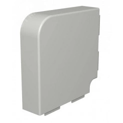 Крышка плоского угла кабельного канала WDK 60x210 мм (ПВХ,серый) Крышка плоского угла кабельного канала WDK 60x210 мм (ПВХ,серый)