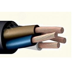 Кабель силовой КГТП-ХЛ 4х0.75-0.66 ТРТС