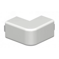 Крышка внешнего угла кабельного канала WDK 20x20 мм (ПВХ,светло-серый) Крышка внешнего угла кабельного канала WDK 20x20 мм (ПВХ,светло-серый)
