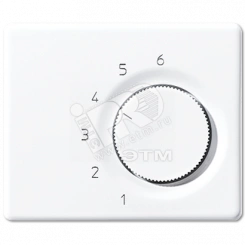 Крышка для регуляторов температуры и воздуха помещений TR 236 U и TR 246U  белая