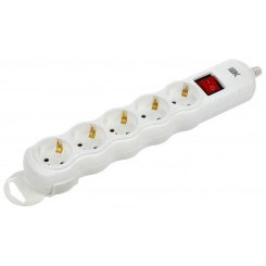 Колодка удлинителя 5-мест. с заземл. с выкл. РПр05В IEK WYP10-D-KP-16-05-ZKS-K01 Колодка удлинителя 5-мест. с заземл. с выкл. РПр05В IEK WYP10-D-KP-16-05-ZKS-K01