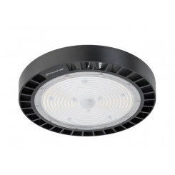 Светильник ДСП IB 11 S 150W W 840 BK LED Highbay 298х298х112мм 150Вт 4000К IP65 подвес черн. Русский Свет 16091123170