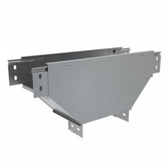 Т-ответвитель переходник 100х100-600 мм верт. c разворотом трассы на 90 гр. ПЛЮС (нижняя часть больше исходной)