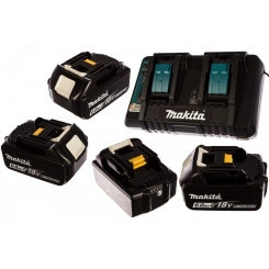 Набор PSK MKP3PG184 (BL1860Bx4шт., DC18RD, кейс MAKPAC тип 3) Набор PSK MKP3PG184 (BL1860Bx4шт., DC18RD, кейс MAKPAC тип 3)