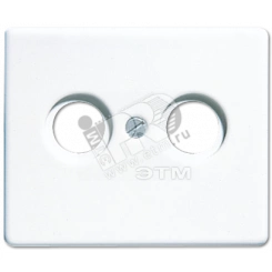 Крышка для  SAT-TV-розетки  белая SL500