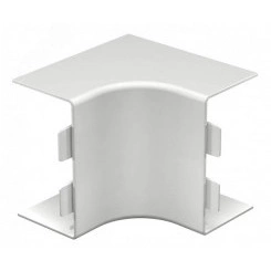 Крышка внутреннего угла кабельного канала WDK 60x110 мм (ПВХ,светло-серый) Крышка внутреннего угла кабельного канала WDK 60x110 мм (ПВХ,светло-серый)