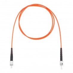 Шнур оптический коммутационный (патч-корд), FC-ST симплекс simplex OM2, нг(А)-HF, оранжевый, 20 м