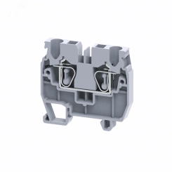 Мини-клемма проходная 2,5 кв.мм пружинная OptiClip CXM-2,5-I-24A-(0,2-2,5)-серый Мини-клемма проходная 2,5 кв.мм пружинная OptiClip CXM-2,5-I-24A-(0,2-2,5)-серый