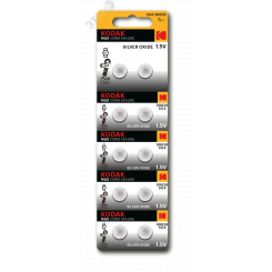 Батарейка Kodak SG4 (377) SR626, SR66 MAX Silver Oxid Button Cell (10/100/2000)