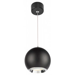 Светильник подвесной потолочный PL32 BK/CH MR16 GU10 круг черный, хром Светильник подвесной потолочный PL32 BK/CH MR16 GU10 круг черный, хром