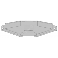 Угловой элемент 90? CT-LP-110-500 HDG