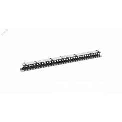 Органайзер кабельный вертикальный, 33U, для шкафов серий TFR-R, TFI-R и TFA, Ш97хГ110мм, металлический, с пластиковыми пальцами, с крепежом, цвет серый Органайзер кабельный вертикальный, 33U, для шкафов серий TFR-R, TFI-R и TFA, Ш97хГ110мм, металлический, с пластиковыми пальцами, с крепежом, цвет серый