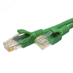 Патч-кордUTP 5e 4x2 26AWG (7x0.16mm) Cu LSZH зеленый 0,5м