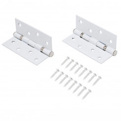 Петля дверная Аллюр 2043 (101х76) 2BB-FHP WW БЛИСТЕР 2 подш.белая Петля дверная Аллюр 2043 (101х76) 2BB-FHP WW БЛИСТЕР 2 подш.белая