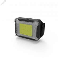 Фонарь налобный светодиодный LED 3 Вт 180 Лм модель GFL304 черный на батарейках 3xAAA Gauss