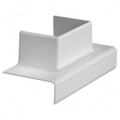 Т-переходник с кабельного канала Rapid 45-2 53x130 мм на канал WDK 40x60 мм (ПВХ,серый) Т-переходник с кабельного канала Rapid 45-2 53x130 мм на канал WDK 40x60 мм (ПВХ,серый)